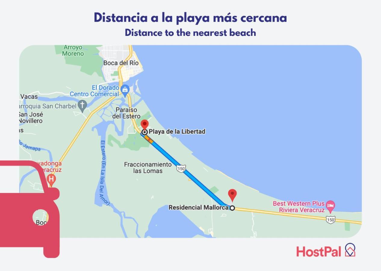 Hostpal Residencial Mallorca Веракрус Екстер'єр фото